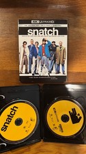 Snatch 4K Blu-Ray - No Digital, Includes Slipcover, Very Good