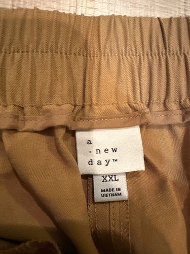 Damen High-Rise Ankle Cargo Hose - a New Day Tan XXL - Bild 7 von 9