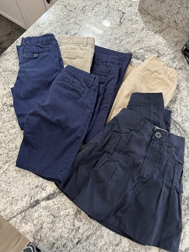 Girls Size 7 Uniform Lot. (7 mixed pieces) EUC