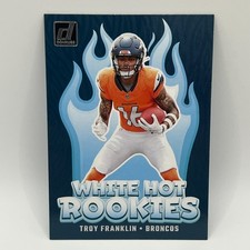 2024 Donruss White Hot Rookies Troy Franklin #7