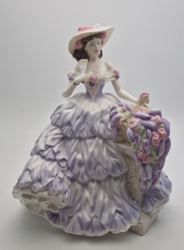 LTD ED COALPORT CELEBRATION OF THE SEASONS LILAC TIME FIGURINE CW 328 - PERFECT