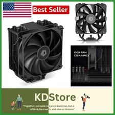 SE-214-XT Black CPU Cooler – High-Performance, All-Black Design