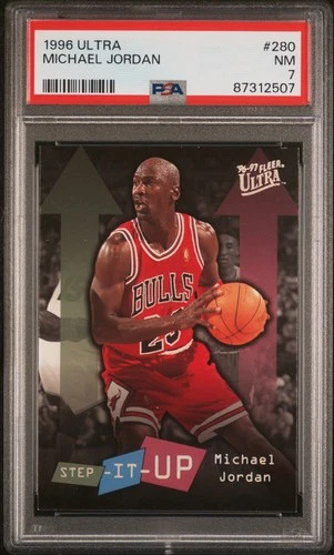 1996 Ultra #280 Michael Jordan PSA 7