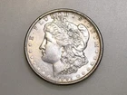 1891-P $1 MORGAN SILVER ONE DOLLAR CH/GEM BU