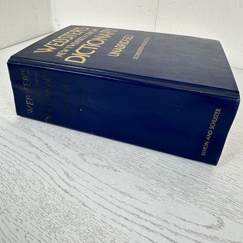 Websters New Twentieth Century Dictionary Unabridged 2nd Edition Deluxe Color - Picture 4 of 6