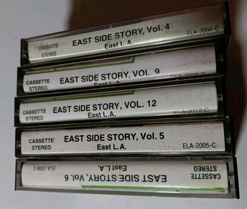 EAST SIDE STORY 5 TAPE CASSETTE LOT SOUL R&B FUNK LATIN LOWRIDER Chicano Soul - Picture 5 of 9