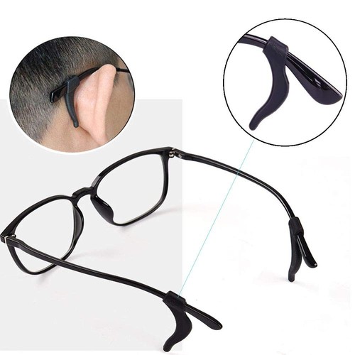 HKIDEE Eyeglass Ear Grip, Anti - Slip Comfortable Silicone Elastic Eyeglasses... - 第 4/6 張圖片
