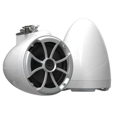 Wet Sounds ICON8-WX ICON 8" Marine Tower Speakers with X Mount kit - Pair White