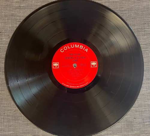 Bob Dylan - Bringing It All Back Home Vinyl CL2328 - Picture 3 of 5