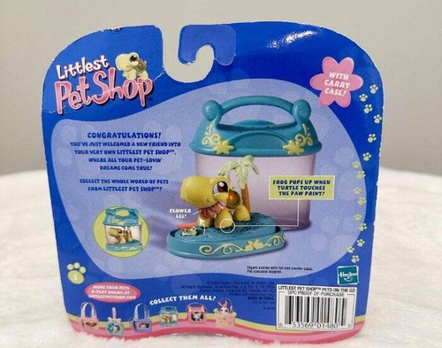 NEU 2004 Littlest Pet Shop tragbare Haustiere Schildkröte #8 - Bild 2 von 6