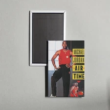Michael Jordan Air Time Mini Movie Poster Fridge Locker Magnet
