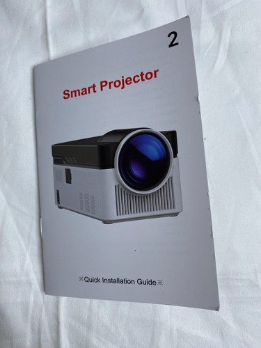 Proyector inteligente compatible con Bluetooth 4K negro blanco Alwtniet HY450 - Imagen 10 de 12