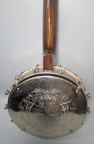 Vintage Banjolin Banjo Mandolin 8 String Instrument Vega Fairbanks Type in Case - Picture 5 of 24