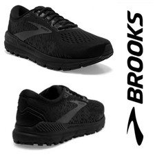 Brooks Addiction GTS 15 Sneakers Shoes Sz 9.5 Extra Wide (4E) Black Athletic