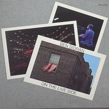 ON THE LIVE SIDE - BEN SIDRAN, CD, 1986, MAGENTA