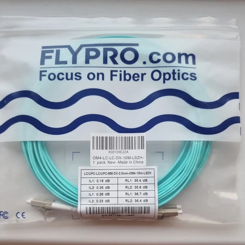 FlyPro OM4-LC-LC-DX-10M-LSZH