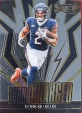 2023 Panini Select - Turbocharged D.J. Moore #TUR-DJM