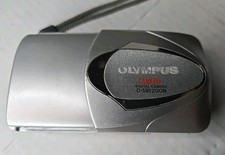 Olympus CAMEDIA D-580 Zoom 4.0MP Silver Digital Camera Used Works