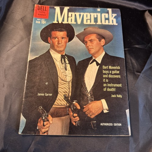 Lot Of 4VINTAGE MAVERICK DELL COMICS/ #7, 8, 9 &12 - 第 5/13 張圖片