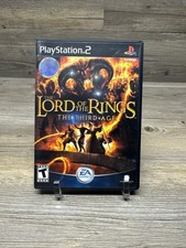 Lord of the Rings: The Third Age (Sony PlayStation 2, 2004) w/Manuel 