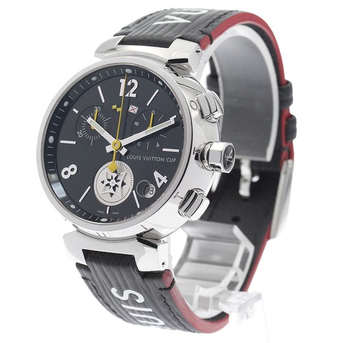 LOUIS VUITTON Tambour Lovely Cup Q11BG Chronographe Date Quartz Homme_921350 - Photo 2/6