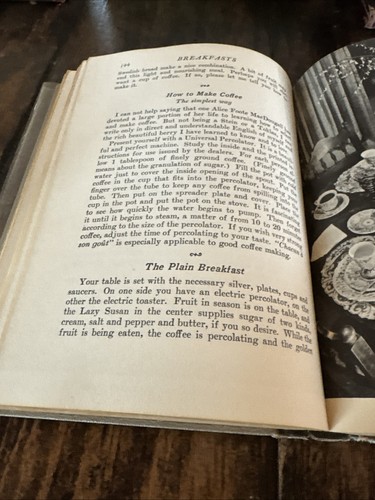1935 Alice Foote McDougall's Cook Book 1st edition Depression Era recipes menus - Picture 21 of 24