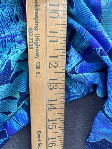 Robert Graham Swim Trunks Mens Sz 2XL Paradise Garage Blue Palm Leaves - Picture 6 of 12