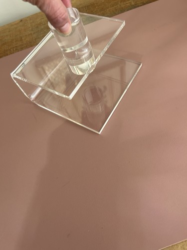 Vintage Serviettenhalter aus klarem Acryl/Glasglas • MCM - Bild 2 von 4