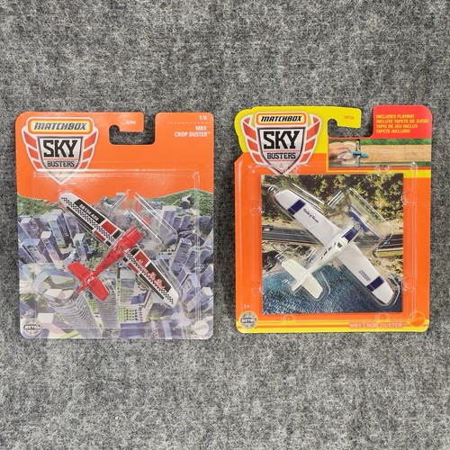 2 Matchbox Sky Busters MBX Crop Dusters Prop Planes 20/33 HHT34 & 1/6 - Bild 1 von 11