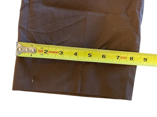 Ermenegildo Zegna Hose Herren 54R braun Chino vorne flach gerade Cashco Komfort - Bild 8 von 14