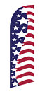 Usa Patriotic Banner Sign Flag Stripes Stars 30 x 78 Real Estate Swooper 6.5 Ft