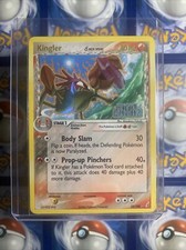 Pokemon TCG - Kingler (Delta Species) 22/100 Crystal Guardians Reverse Holo Rare