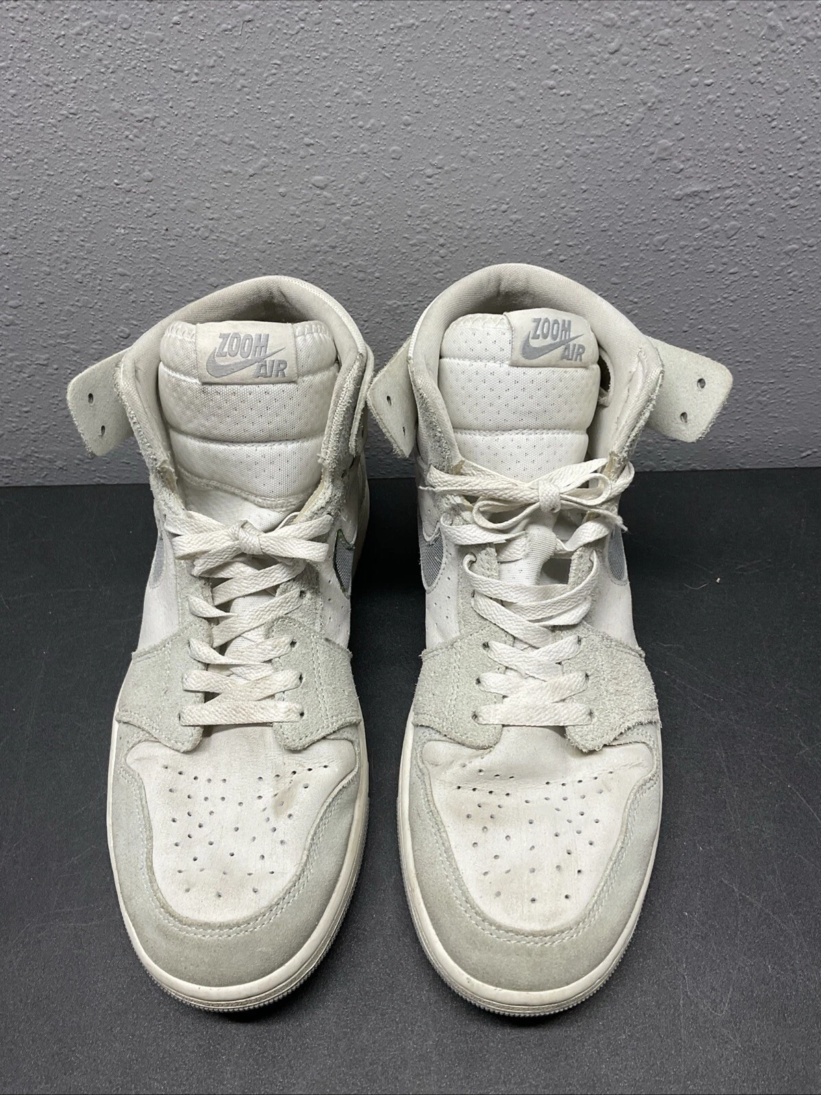 Air Jordan 1 Zoom Comfort 2 grigio particelle alte taglia 10