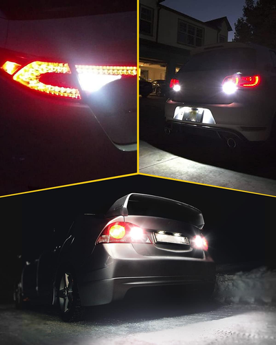 1157 LED Bulb White, 400% Brighter 1:1 Size, 7528 2057 2357 BAY15D LED Lights fo - Picture 8 of 12