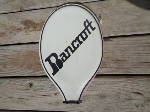 VINTAGE BANCROFT BJORN BORG PERSONAL WOOD TENNIS RACKET W/ COVER - AMERICAN ASH - Picture 2 of 11