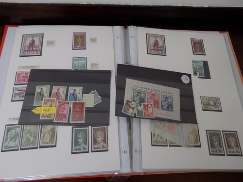 LARGE BOX OF VARIOUS STAMP COLLECTIONS IN 13 ALBUMS/STOCKBOOKS 1000s STAMPS - 第 11/24 張圖片
