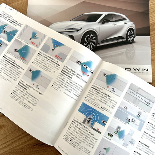 TOYOTA CROWN Sport Z Japanese Brochure Catalog 2023/10 H36W A25A-FXS - US Seller - Picture 11 of 24