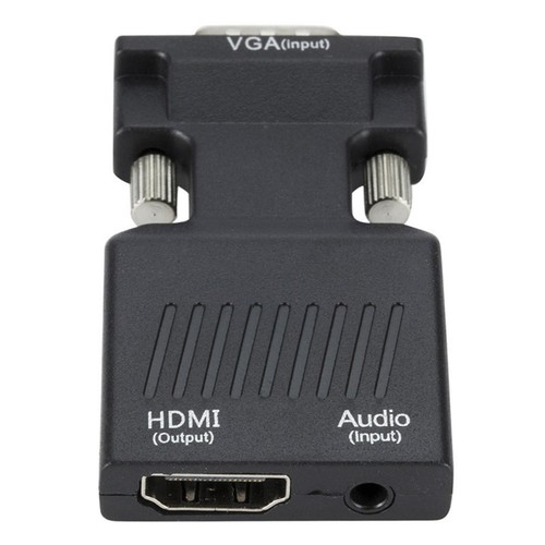 VGA Input To HDMI Output Adapter PC Laptop To HDTV Moniter Projecter Converter D - Picture 10 of 15