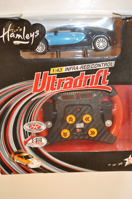 Hamleys Ultradrift Infrarot Control Maßstab 1:43 Bugatti Veyron 16.4 - RC Auto - Neu in OVP