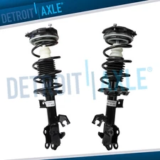 Pair Front Struts w/ Coil Spring Assembly Set for 2007 - 2012 Nissan Versa Cube