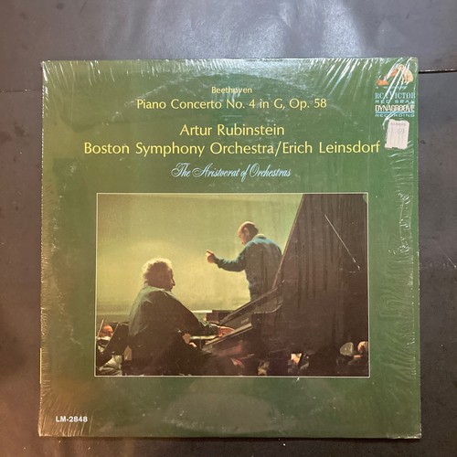 BEETHOVEN * Artur Rubinstein * BOSTON SYMPHONY ORCHESTRA * dir. Erich Leinsdorf - Picture 1 of 3