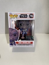 Funko Pop: Star Wars - Zeb Orrelios # 716 Entertainment Earth Exc - NIB