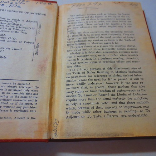 Robert's Rules of Order Revised 75th Anniversary Edition hardcover - Picture 3 of 6