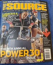 The SOURCE Magazine Hip Hop #184 January 2005 Ludacris DTP Jimmy Iovine Eminem