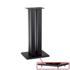 28" Floor Speaker Stand Universal Home Theater Surround Sound Bookshelf Steel