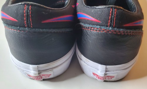 Vans Old Skool Front Toe Blue/Yellow Flames Classic Skate Men's Shoes Sz 10 US - Bild 6 von 12