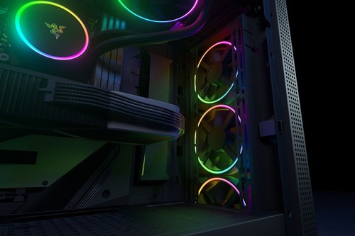 Razer Kunai Chroma aRGB Fan PC Hochleistungslüfter 140mm 1 Lüfter - Afbeelding 2 van 6