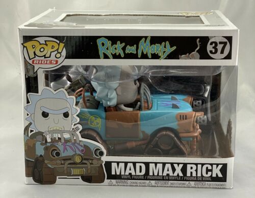 Figura de vinilo FUNKO POP RIDES/RICK AND MORTY - MAD MAX RICK #37 NUEVA - Imagen 3 de 12