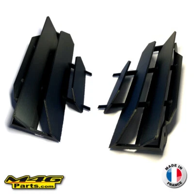 Yamaha YZ 125 1984-1985 Radiator Louvers 24X-2172A-01 Grilles de Radiateur - Photo 1/4