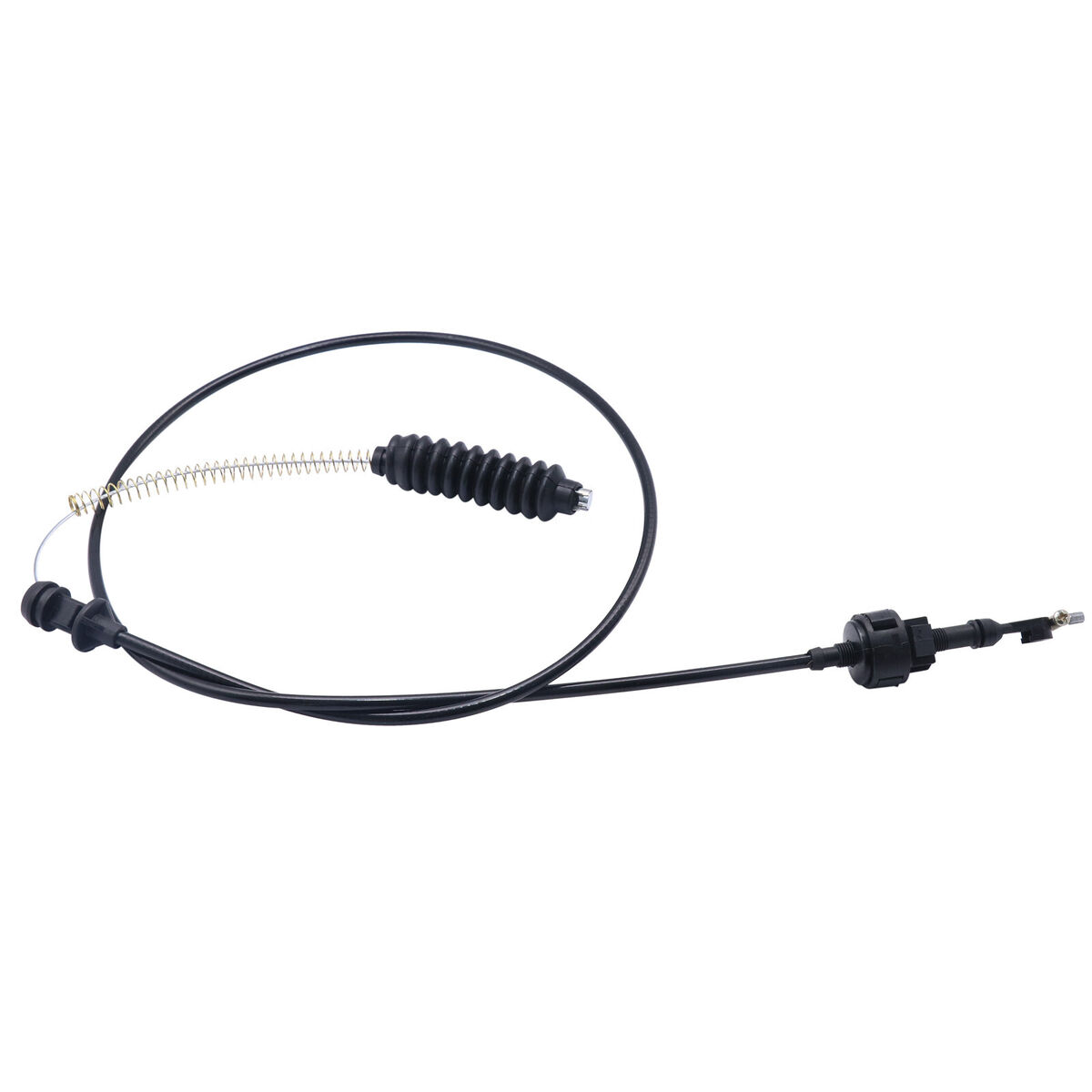 HUQUZN Transmission Detent Kickdown Cable Fit For Ford AOD Truck Bronco E-150 F-150 F-250 1987-1993 Replace F2TZ-7F042-A F0TZ-7F042-A T76497B T76450